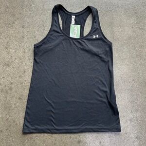 Under Armour Black Racerback Size XS Tank Top
